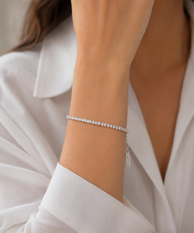 Pulseira Marquise Prata Eugénio Campos
