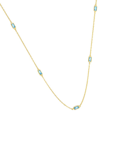 Colar Baguette Turquoise Eugénio Campos