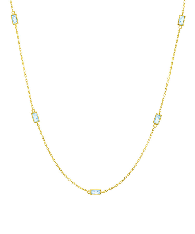 Colar Baguette Turquoise Eugénio Campos