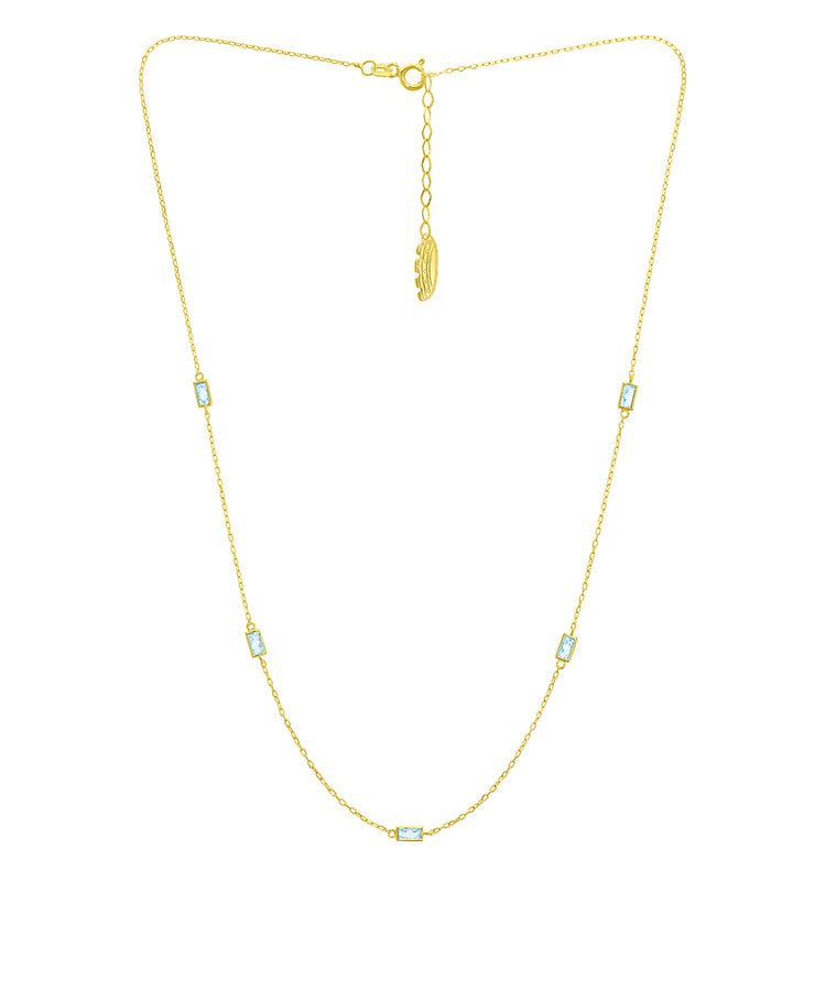 Colar Baguette Turquoise Eugénio Campos