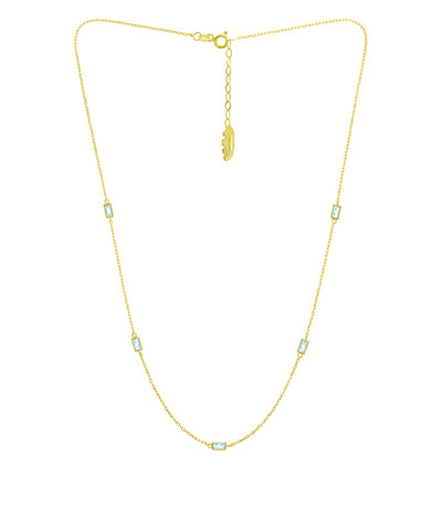 Colar Baguette Turquoise Eugénio Campos