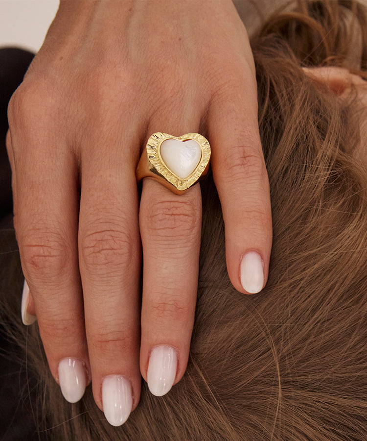 Anel Love Heart Eugénio Campos
