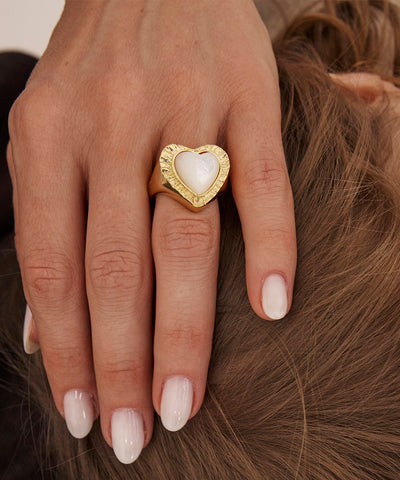 Anel Love Heart Eugénio Campos