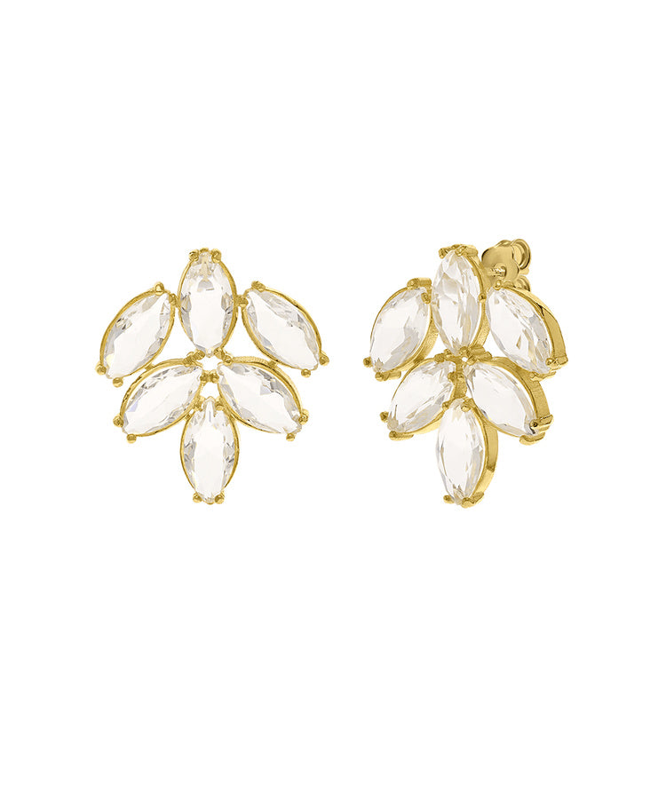 Brincos Glamour Pequenos Branco Eugénio Campos