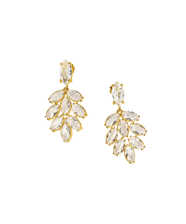 Brincos Glamour Branco Eugénio Campos