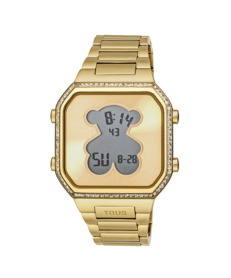 Relógio Tous D-Bear Dourado