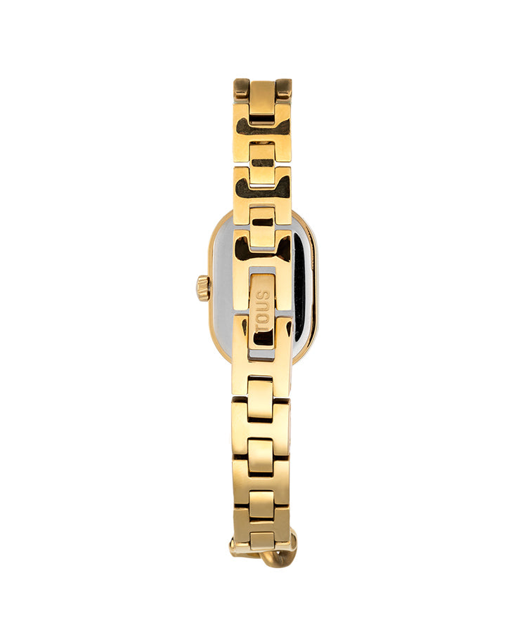 Relógio Tous Oval Time Dourado