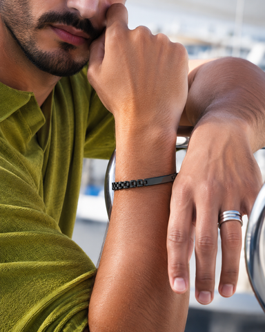 Pulseira Hassu Biker Dark