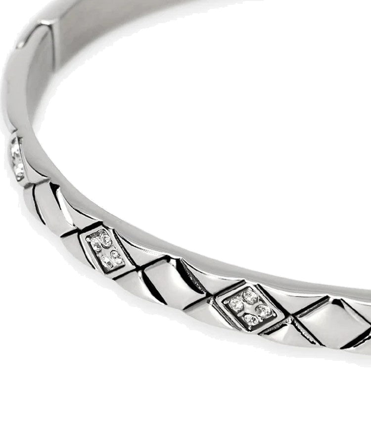 Bracelete Matelassé em aço Kidult