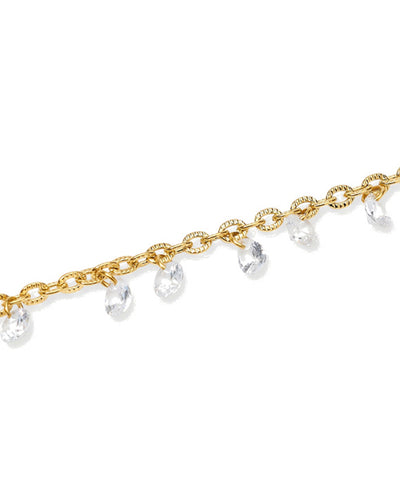Pulseira Kidult Style 101 Dourada com Corrente Fancy