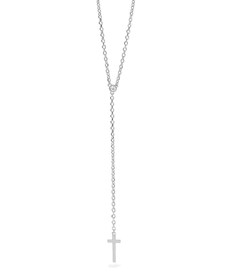 Choker com pingente de cruz Kidult
