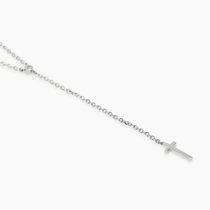 Choker com pingente de cruz
