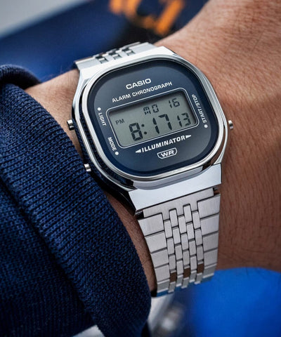 Relógio Casio Vintage Azul Digital Retro