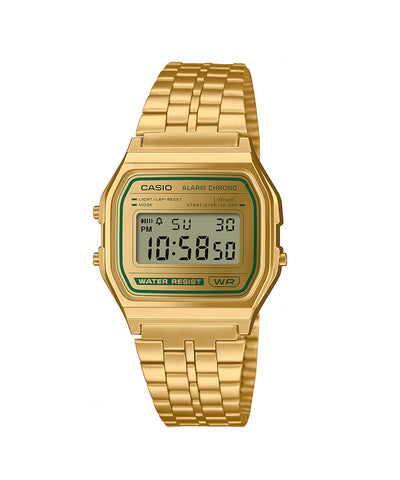 Relógio Casio Vintage A158 Dourado Envelhecido