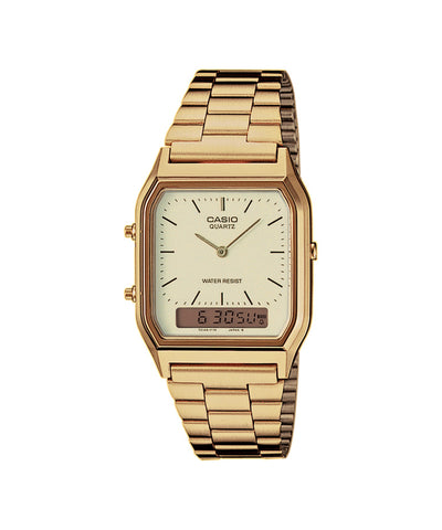 Relógio Casio Vintage Branco Retro-Moderno