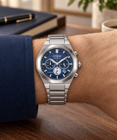 Citizen Eco-Drive Zenshin Senkei Super Titanium