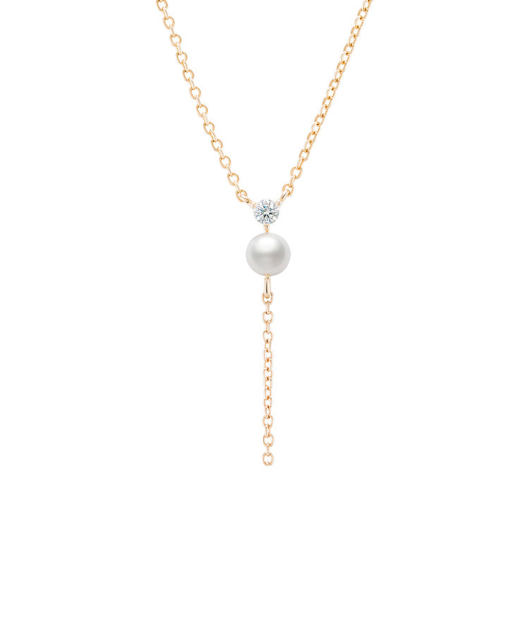 Colar Pearls Y Golden Unike
