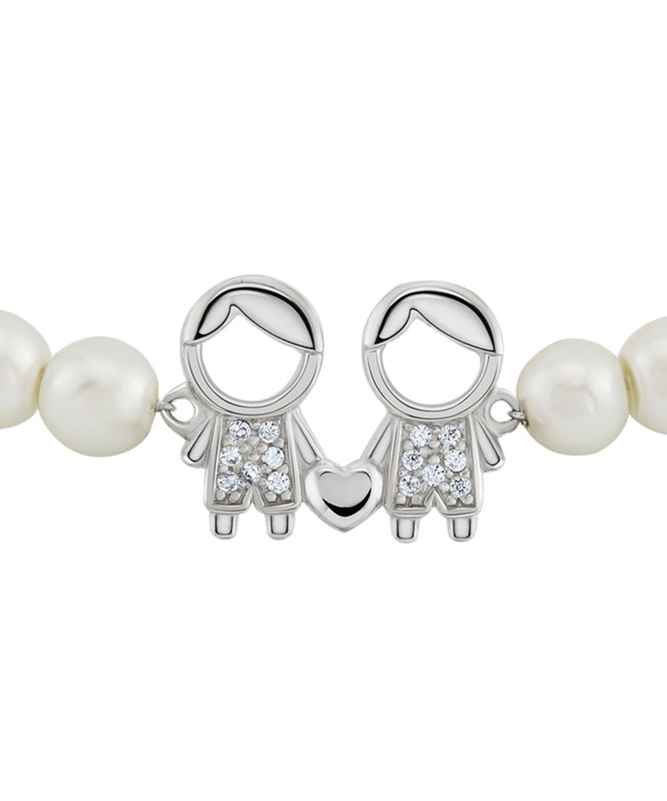 Pulseira Pérolas Mum 2 Meninos Unike
