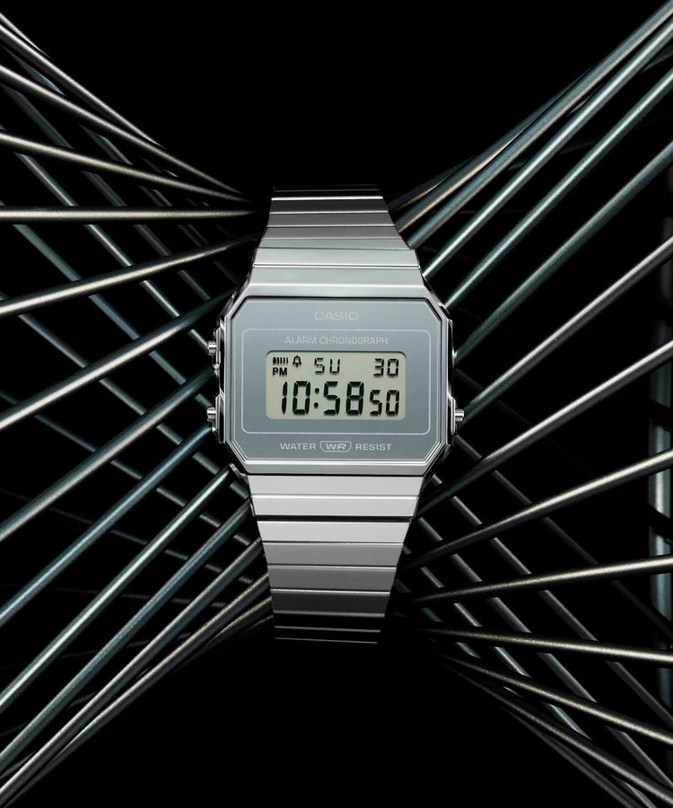 Relógio Casio Vintage Collection Prateado