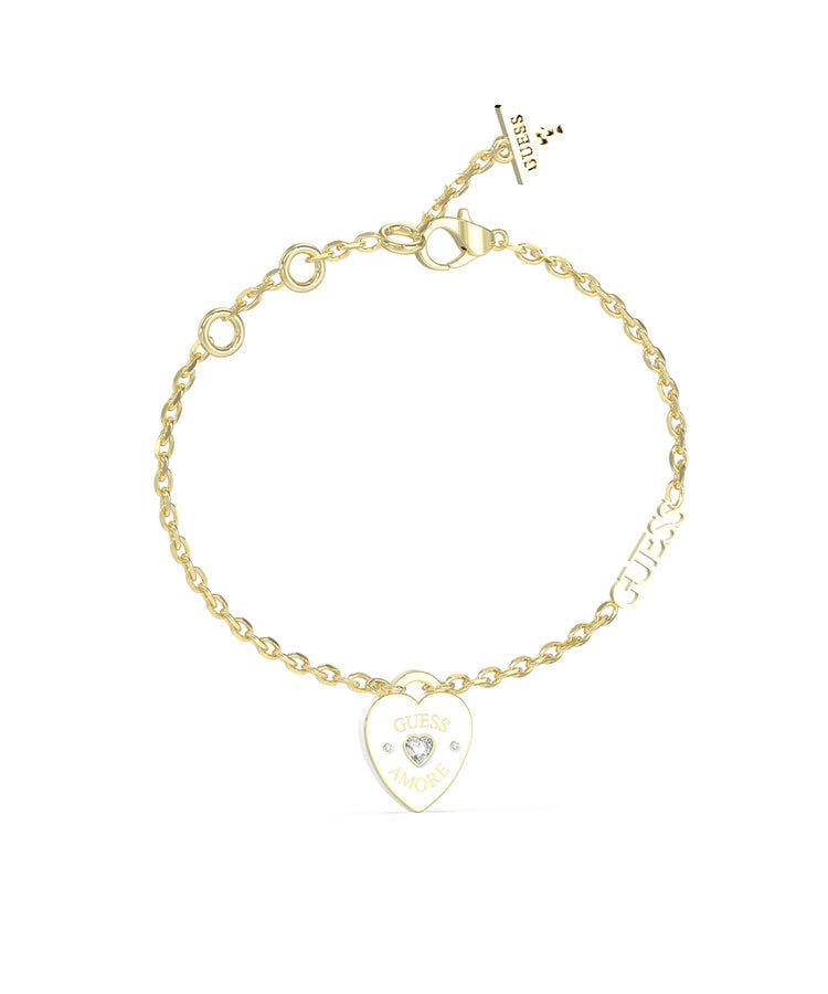 Pulseira Guess Amore Heart Charm
