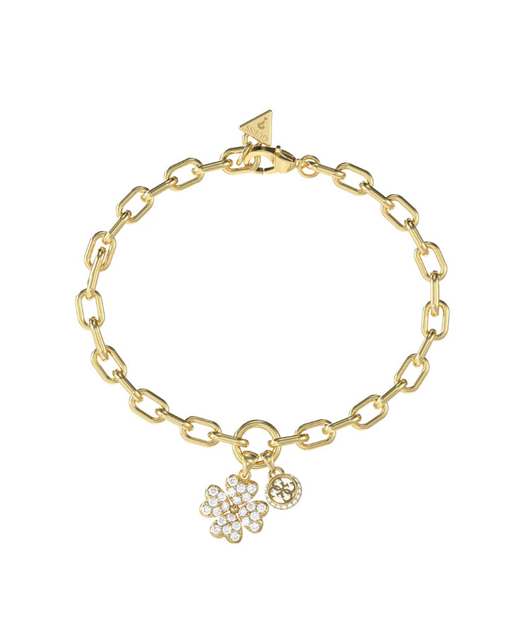 Pulseira Aço Guess Love Bits