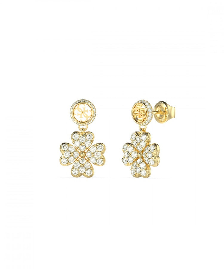 Brincos Aço Guess Love Bits