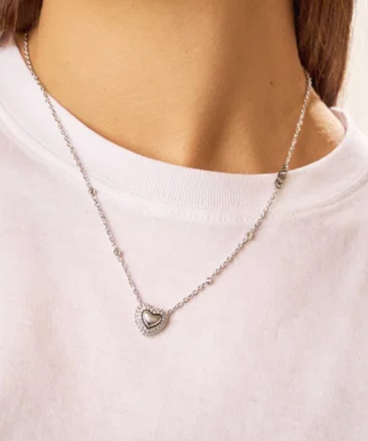 Colar Aço Guess Beloved