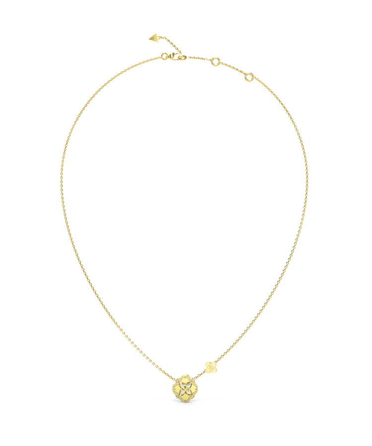 Colar Aço Guess Wild Flower