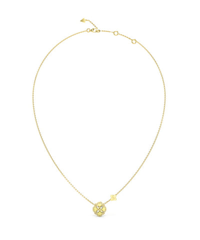 Colar Aço Guess Wild Flower