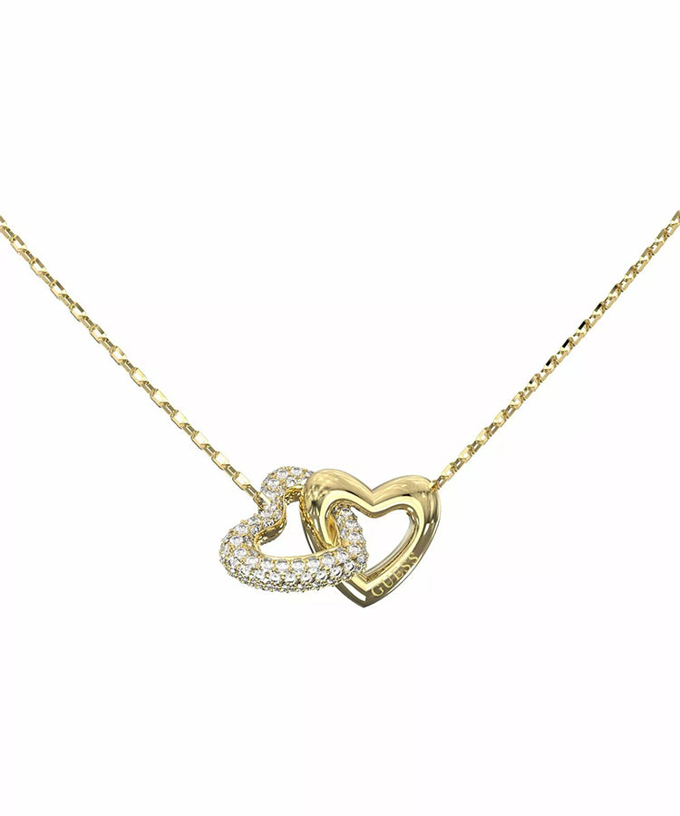 Colar Aço Dourado Guess Beloved