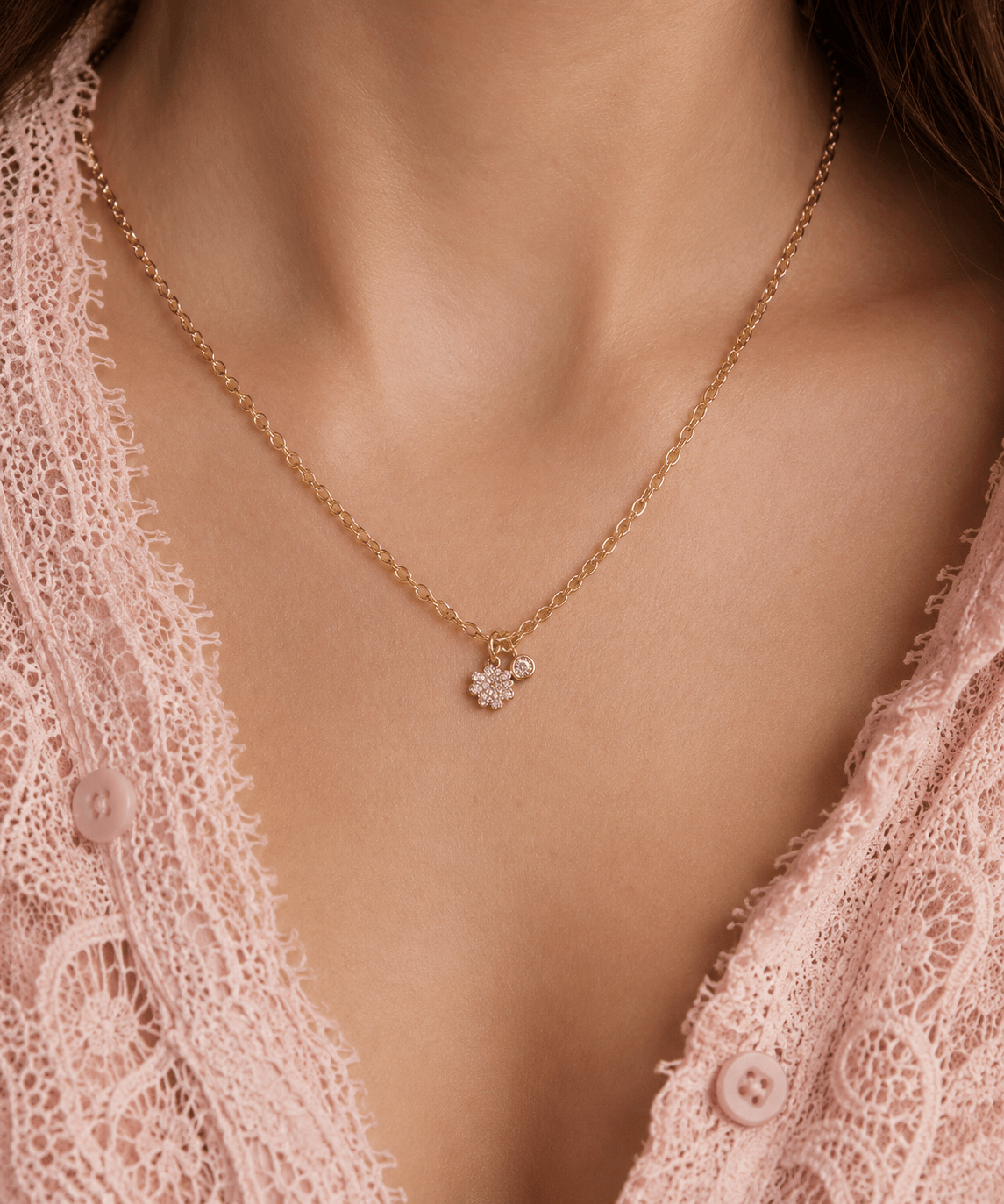 Colar Aço Guess Love Bits
