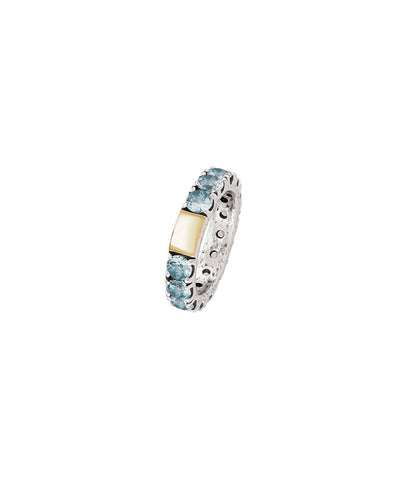 Anel Tashi Memória Light Blue