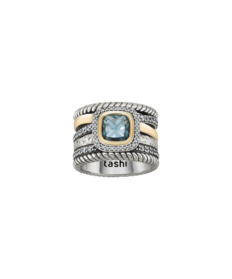 Anel Tashi London Azul