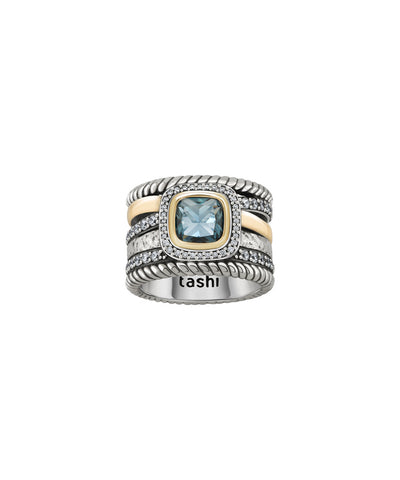 Anel Tashi London Azul