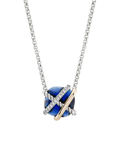 Colar Tashi Deep Blue