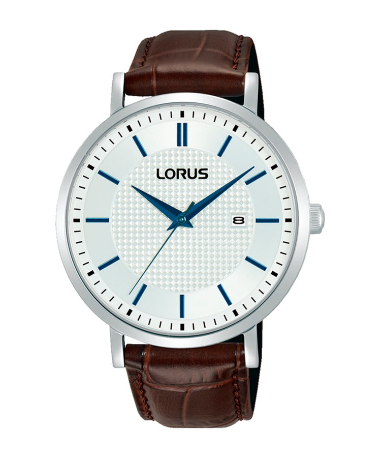 Relógio Lorus Classic Data Pele