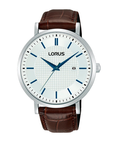 Relógio Lorus Classic Data Pele