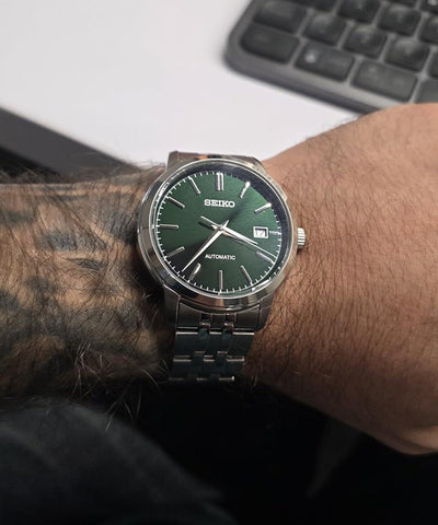 Relógio Seiko  Automático Verde Homem