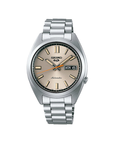 Relógio Seiko 5 Sports SNXS Style Mostrador Marfim