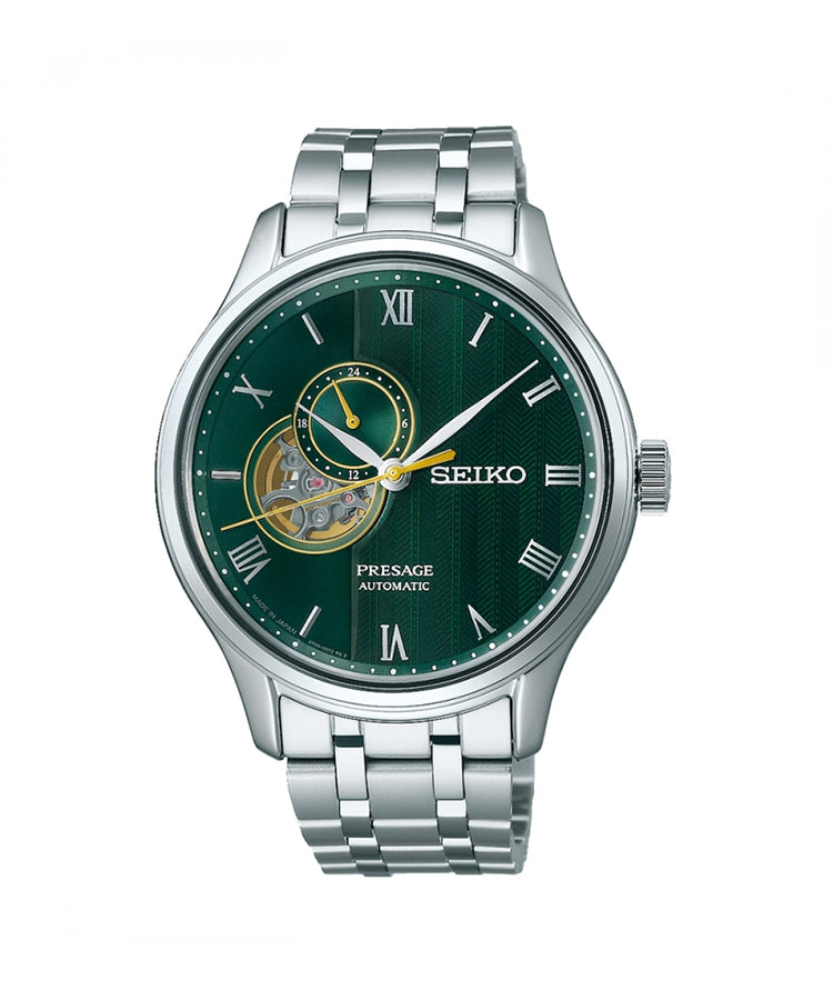 Relógio Seiko Presage Japanese Garden 4R39 Verde