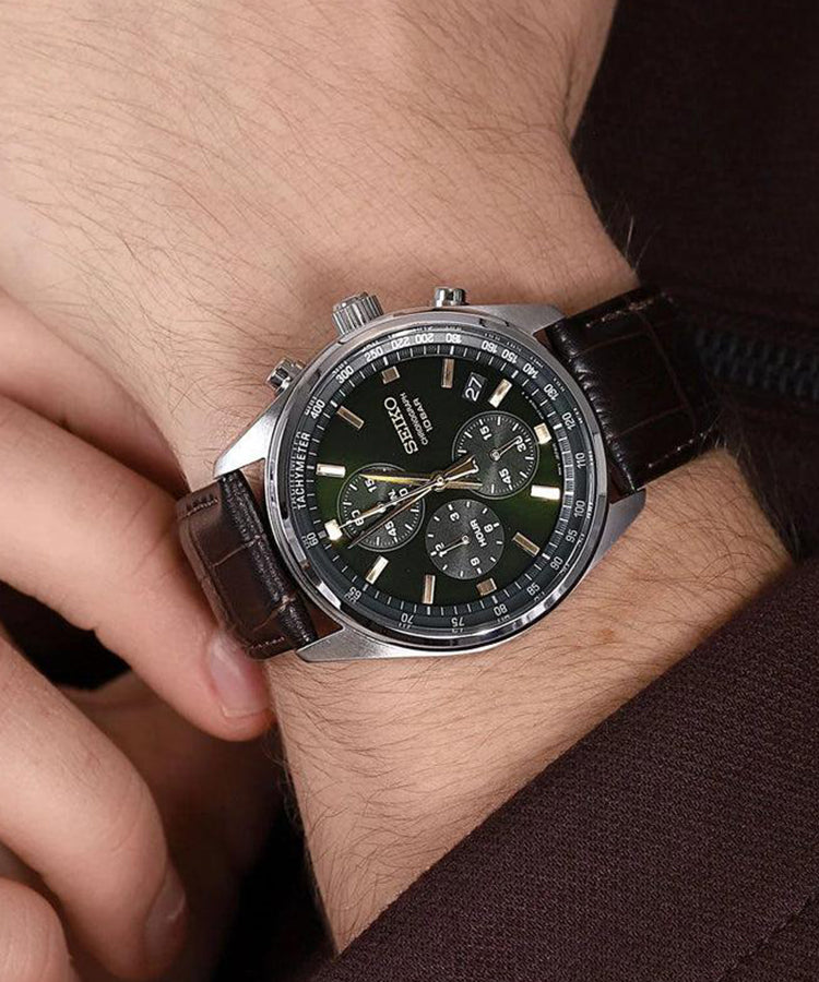 Relógio Seiko SSB385P1 Cronógrafo Homem