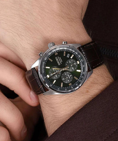 Relógio Seiko SSB385P1 Cronógrafo Homem