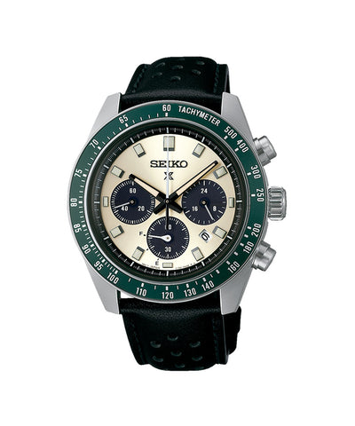 Relógio Seiko Prospex Speedtimer Solar Bisel Verde