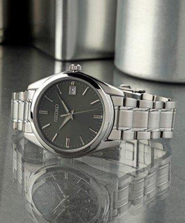 Relógio Seiko Neo Classic Safira 40,2mm Verde