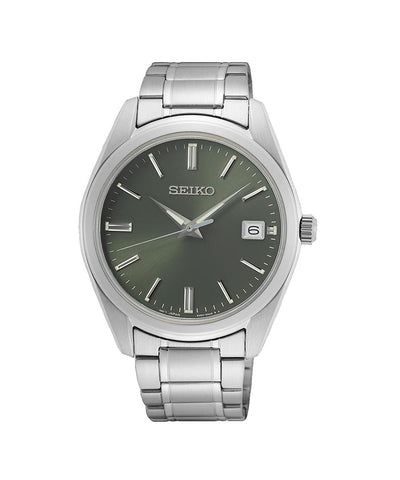 Relógio Seiko Neo Classic Safira 40,2mm Verde