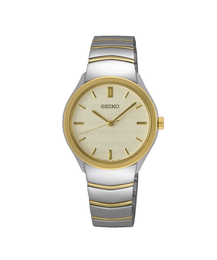 Relógio Seiko Ladies Quartzo 3 Ponteiros Bicolor