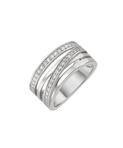 Anel Unike Classy Four Hoops