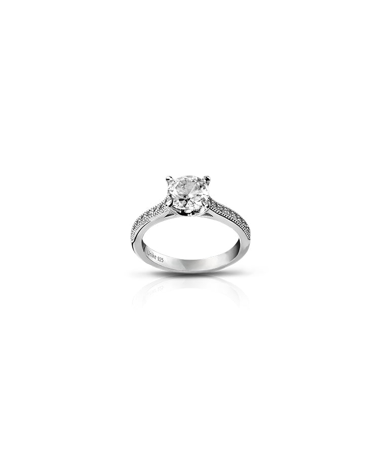 Anel Classy Solitaire Large Unike