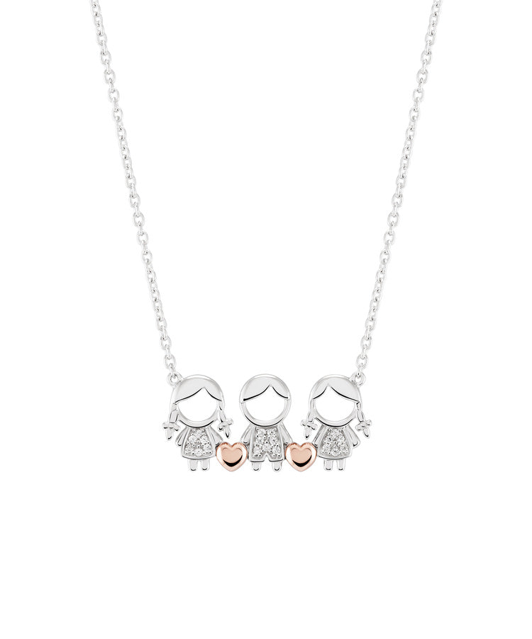Colar Mum Menino & 2 Meninas Unike