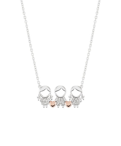 Colar Mum Menino & 2 Meninas Unike